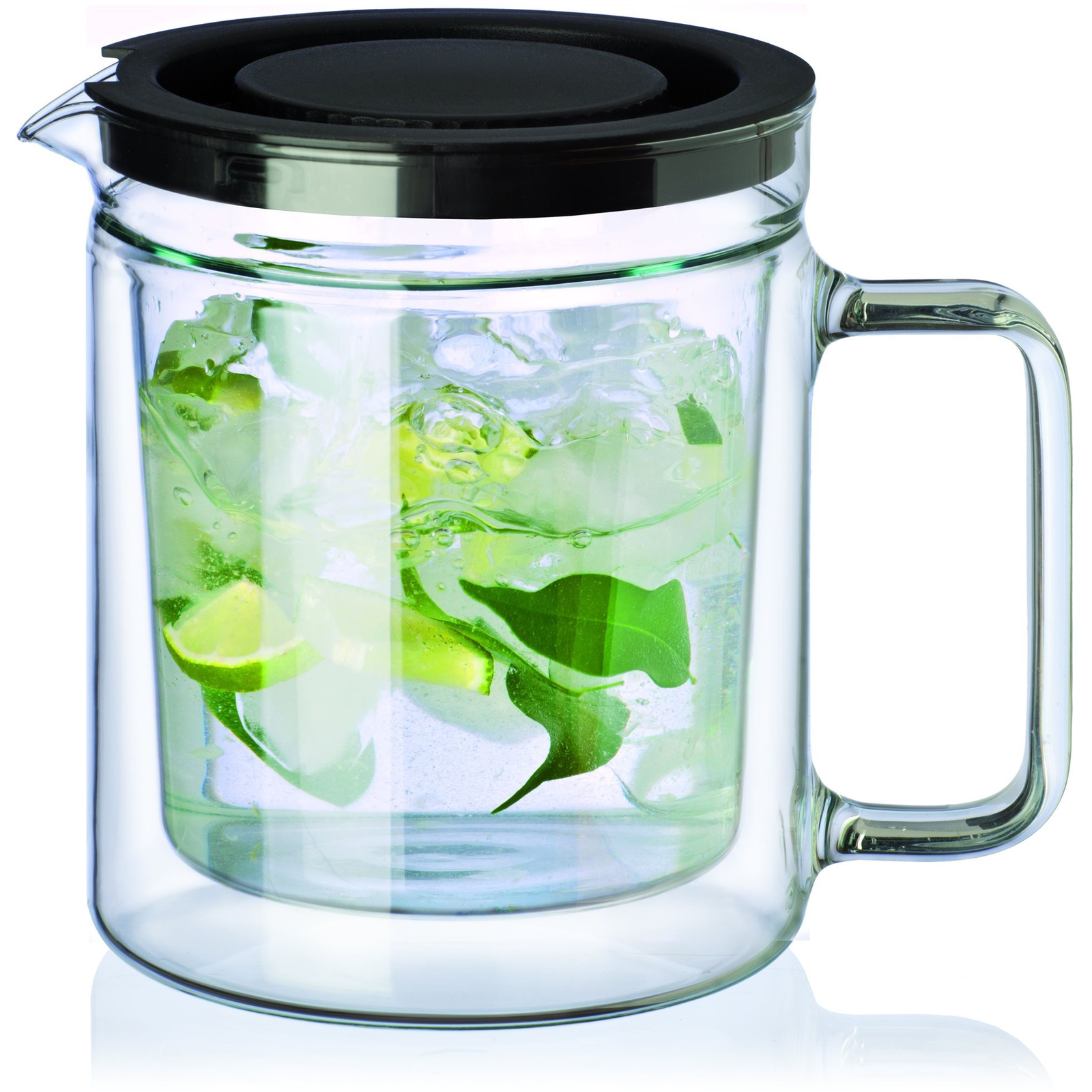 SIMAX Duplafalú kanna 1,1l TWIN rozsdamentes acél szűrővel (3280)