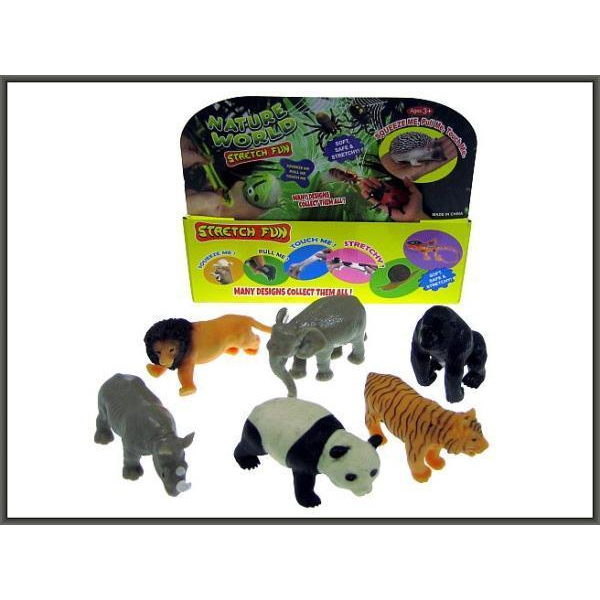 Hipo Zwierzęta dzikie z groszkiem 12cm 6 wzorów p24 HIPO mix Cena za 1szt / gniotek
