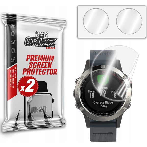  GrizzGlass Folia ceramiczna GrizzGlass CeramicFilm do Garmin Fenix 5 Plus