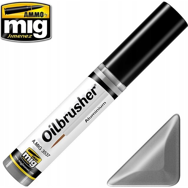  Vallejo Ammo: Oilbrusher - Aluminium (10 ml)