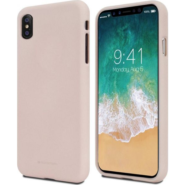  Mercury Etui HUAWEI Y5P Soft Jelly case Silikonowe piaskowe