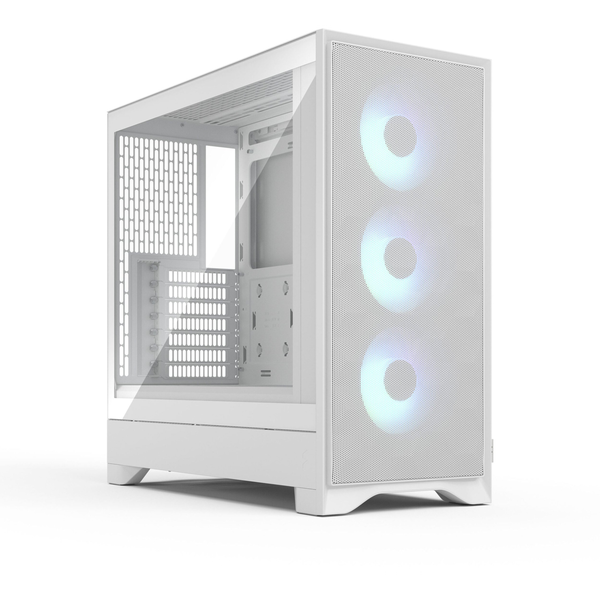 FRACTAL DESIGN Pop 2 Air ATX fehér edzett üveg RGB számítógépház FD-C-POA2A-04