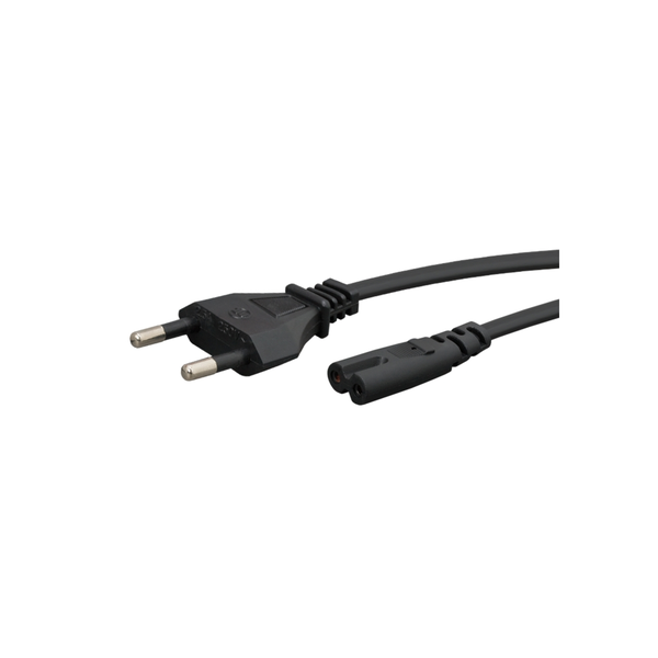 Delight 20111 250V Hálózati tápkábel 1.5m - Fekete