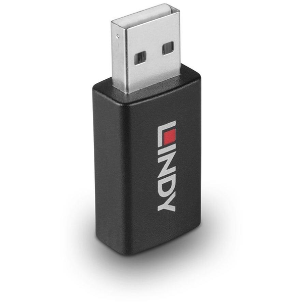Lindy 71263 kabel kønsskifter USB Type A Sort