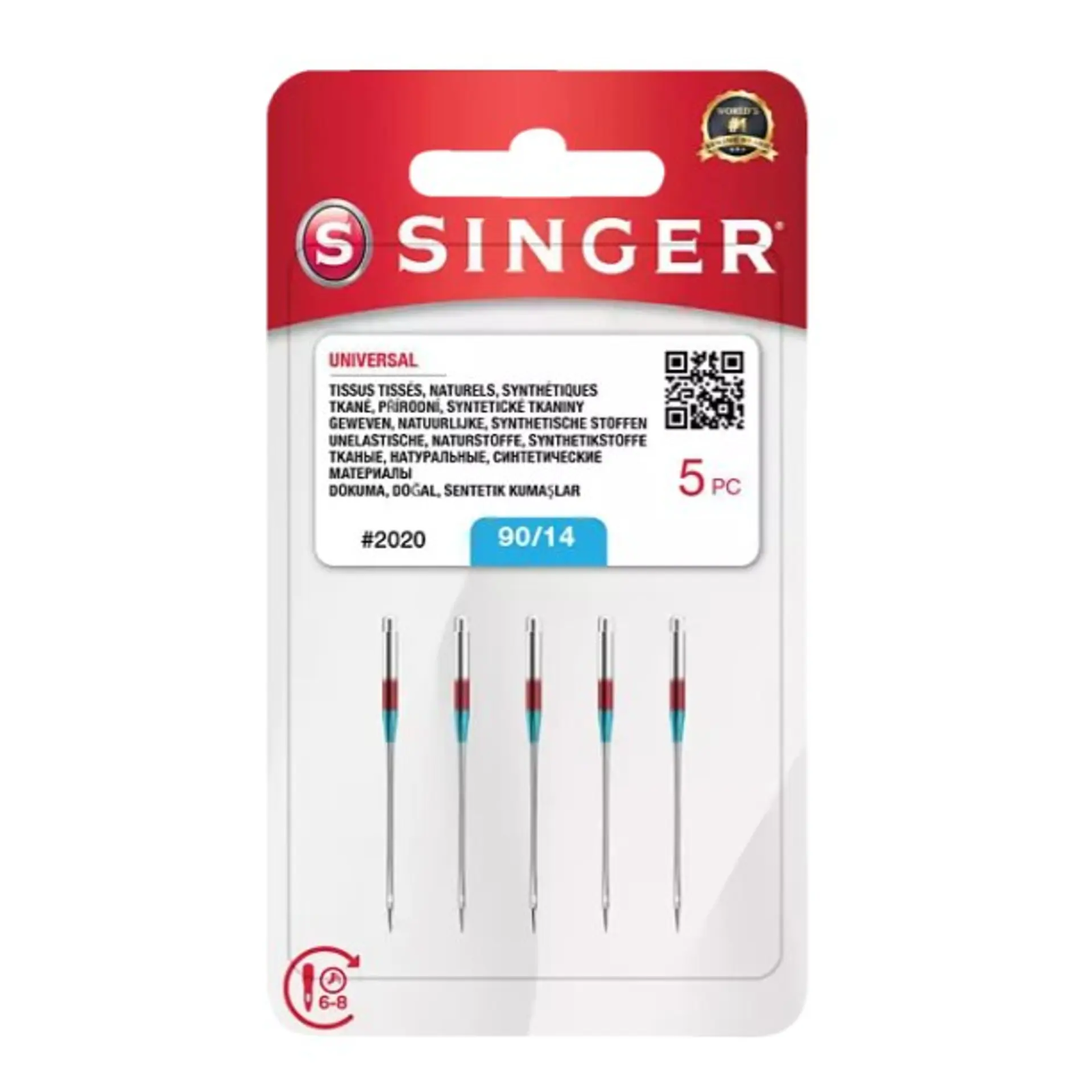 Singer Universal 2020 90/14 Varrógéptű (5db / csomag) (N202014M503)