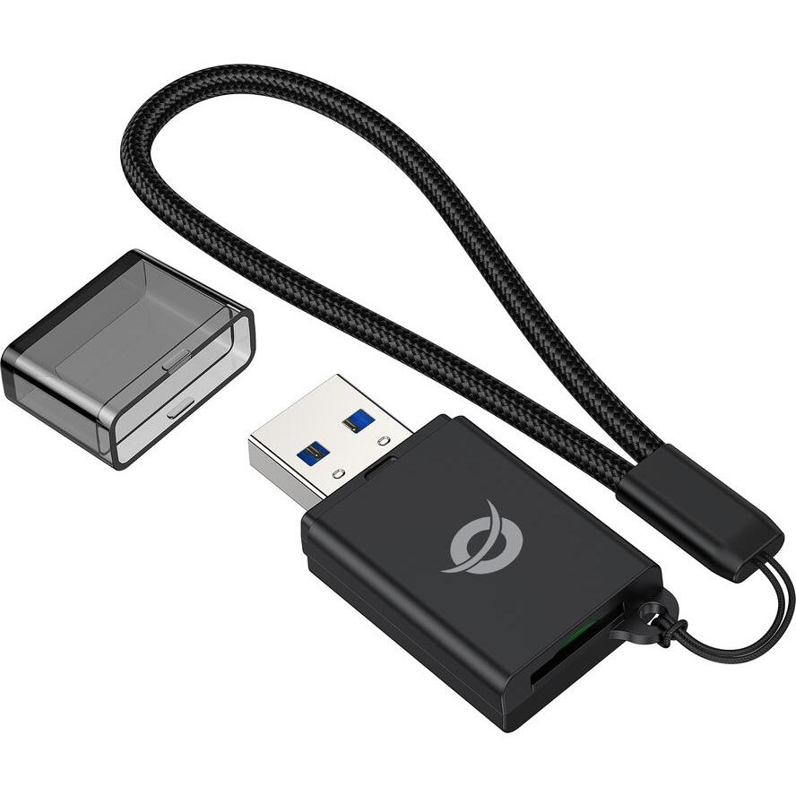 Conceptronic BIAN07B kártyaolvasó USB 3.2 Gen 1 (3.1 Gen 1) Type-A Fekete (BIAN07B)