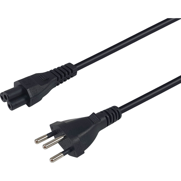 Equip 112232 cavo di alimentazione Nero 5 m T12 Accoppiatore C5