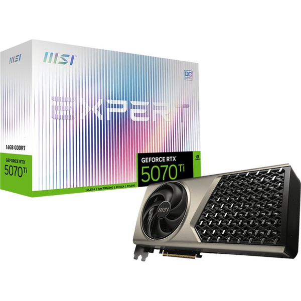 Grafická karta MSI GeForce RTX 5070 Ti Expert OC 16GB GDDR7 DLSS4
