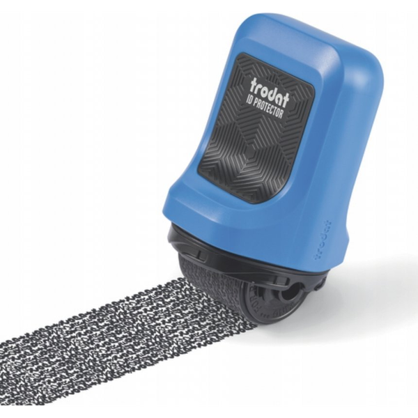 Razítko TRODAT ID PROTECTOR pro ochranu osobních údajů ROLLER pouzdro modré