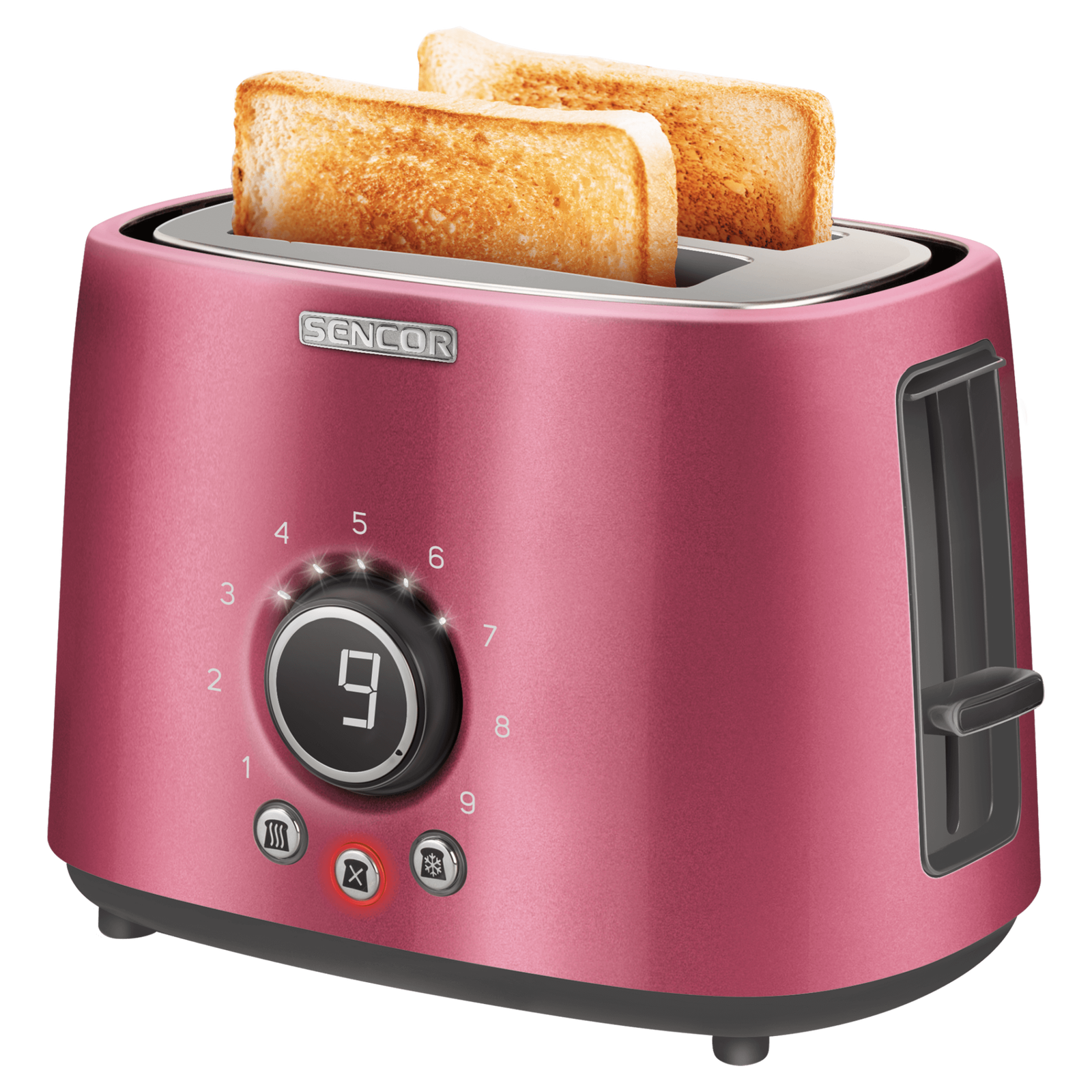 Sencor STS 6054RD Kenyérpirító - Piros (STS 6054RD)