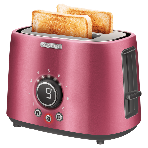 Topinkovač Sencor STS 6054RD růžový 1000 W