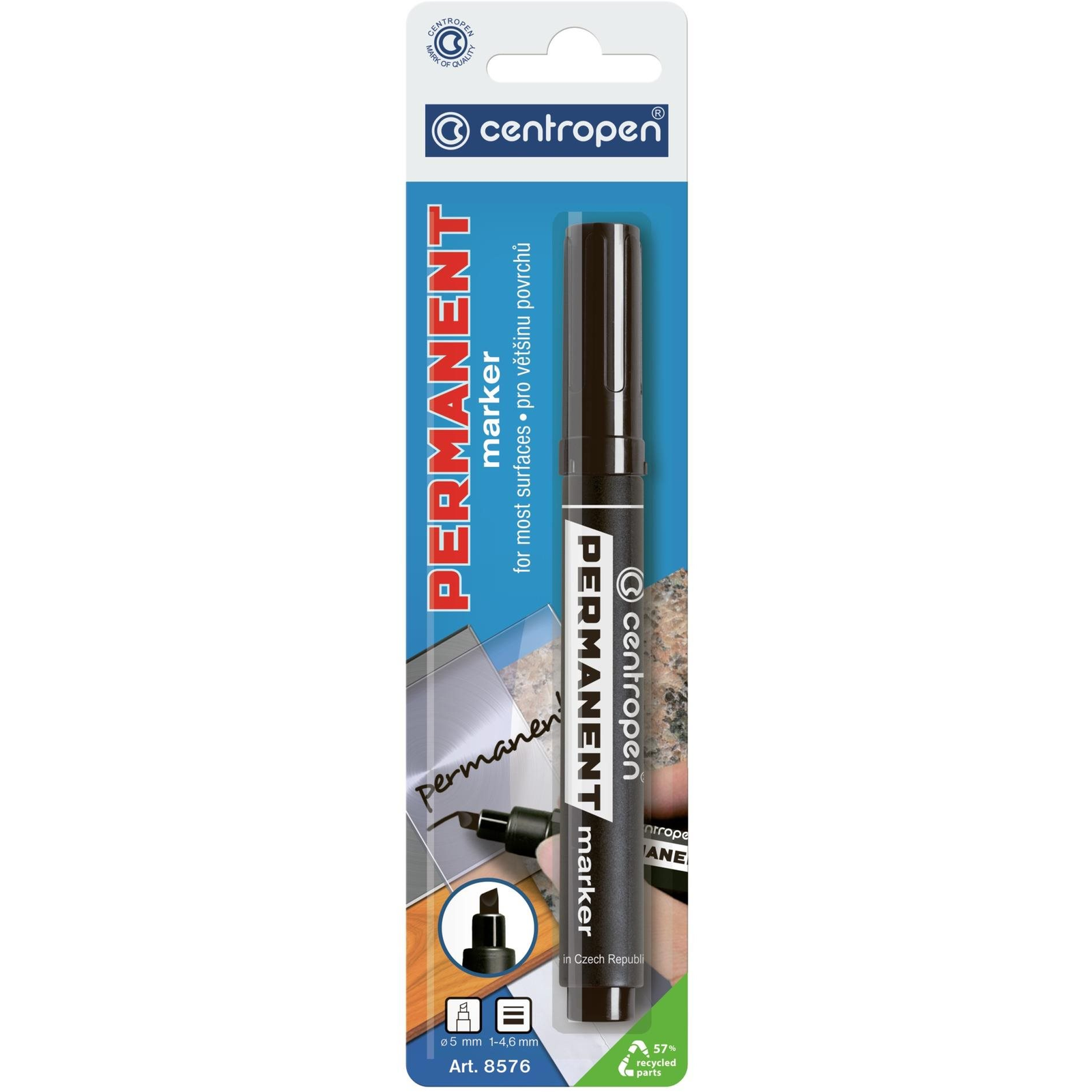 CENTROPEN 8576 - fekete (8595013629963)