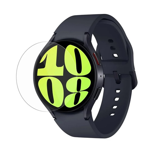 gigapack Kijelzővédő üveg (2.5D, 9H) ÁTLÁTSZÓ Samsung Galaxy Watch 6 eSIM 44mm (SM-R945) / Galaxy Watch 6 44mm (SM-R940) / Galaxy Watch 7 eSIM 44mm (SM-L315) (GP-162643)