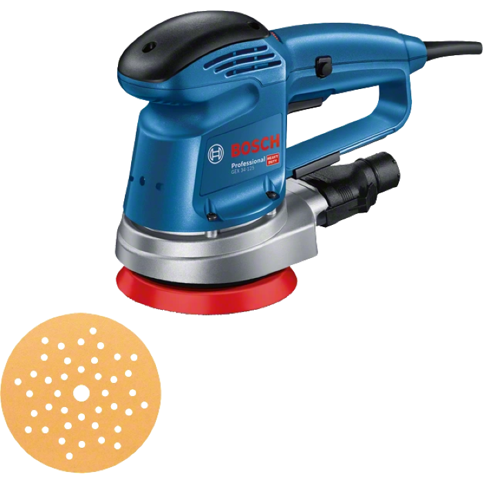 Bosch 0601372300 GEX 34-125 Professional Excentercsiszoló (0601372300)