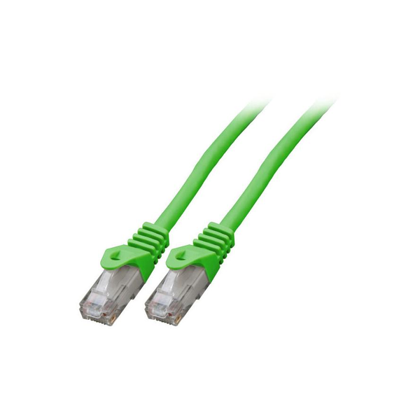 EFB RJ45 Patchkabel U/UTP, Cat.6, LSZH, CCA, 1,5m, grün (K8104GN.1,5)