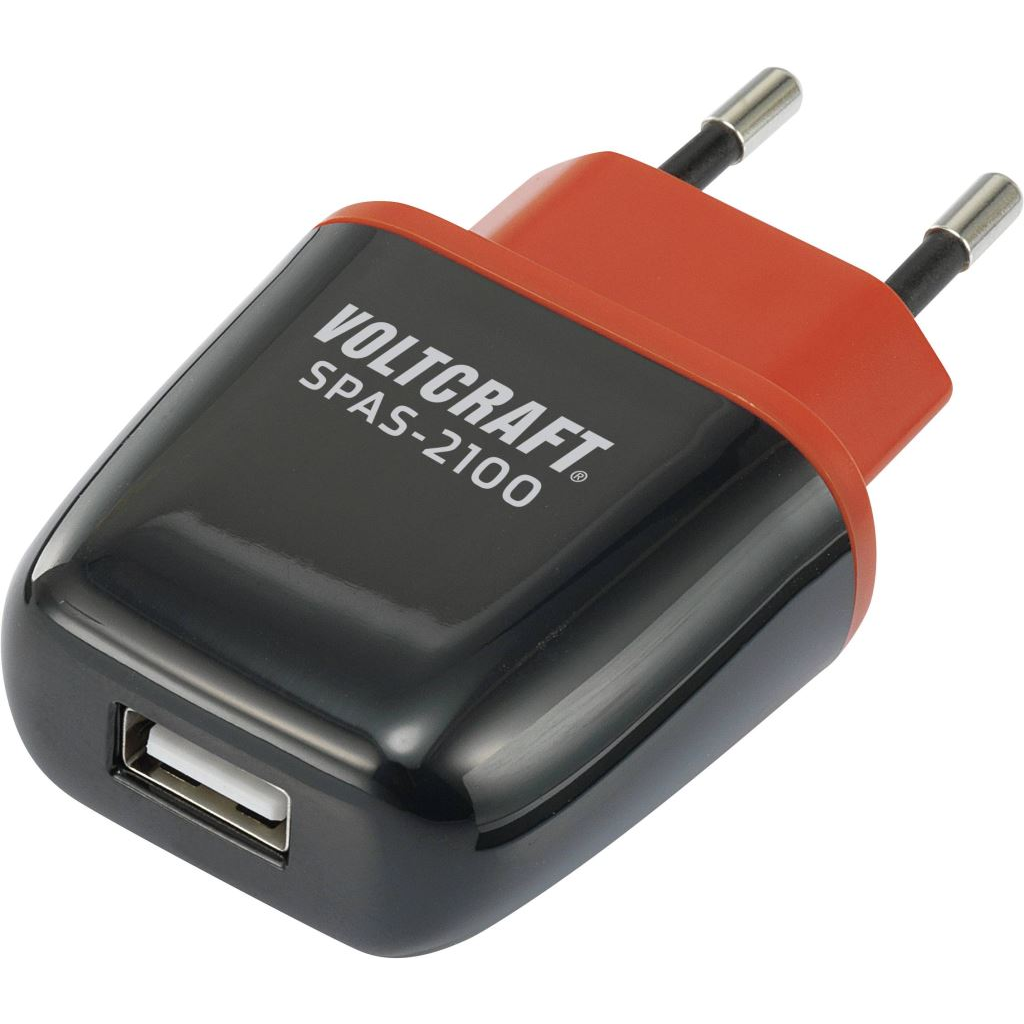 VOLTCRAFT 1xUSB-A hálózati adapter feket (VC-11413285) (VC-11413285)