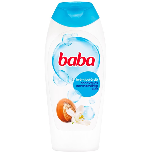 Baba sheavaj & narancsvirág tusfürdő 400 ml