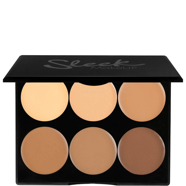Sleek MakeUP, Contour Kit, Contouring Palette, Medium, 12 g