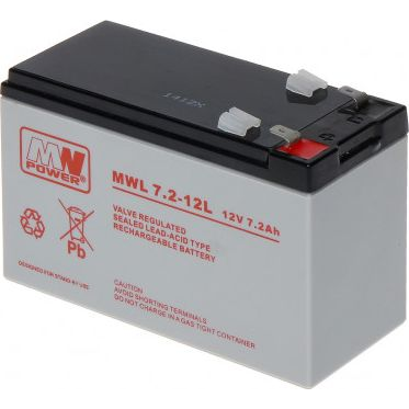  MW Power Akumulator 12V/7.2AH-MWL