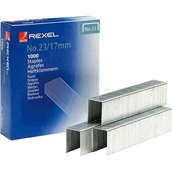 Rexel Gladiator 23/17 Tűzőkapocs 1000 db