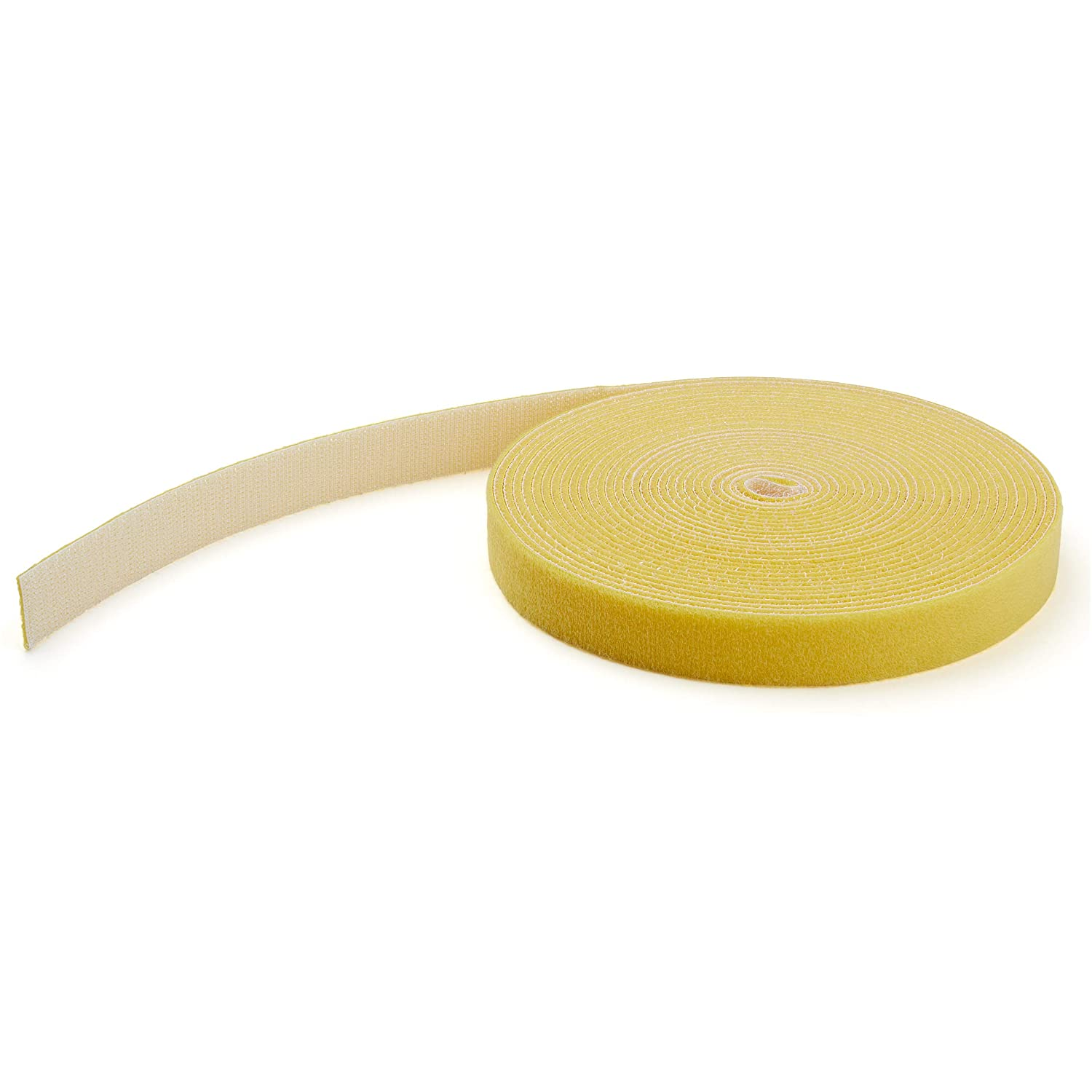 StarTech.com HKLP50YW vezetékkötegelő Kábelkötegelő Nejlon Sárga 1 dB (HKLP50YW)