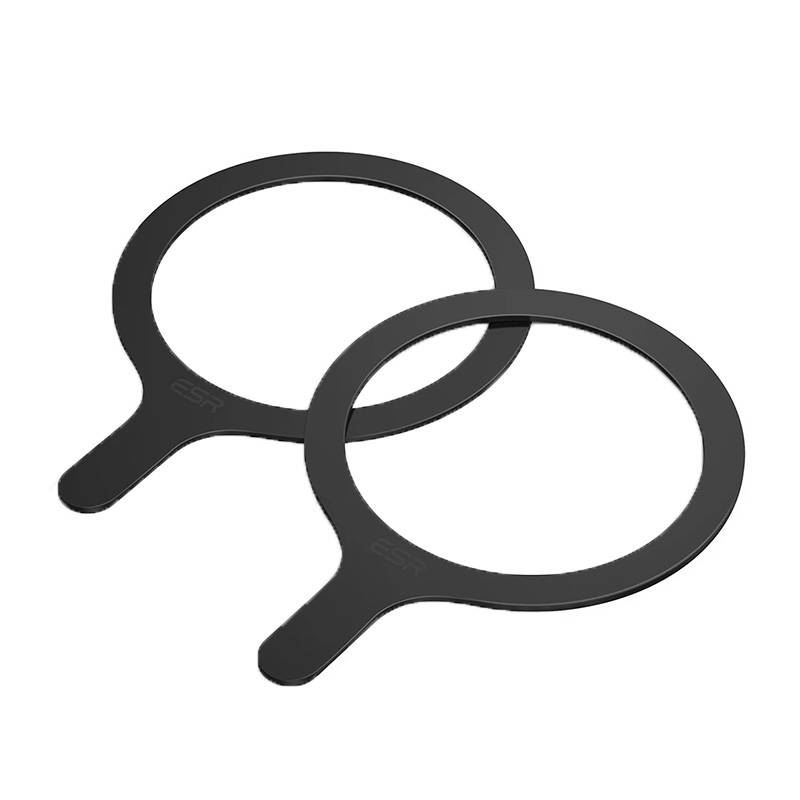 ESR Halolock MagSafe telefontartó gyűrű adapter fekete 2db (4894240131916) (4894240131916)