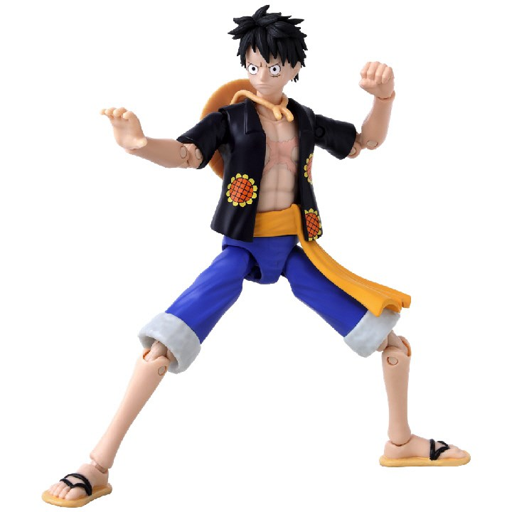 Bandai Anime Heroes One Piece figura - Monkey D. Luffy Dressrosa (AH37007)