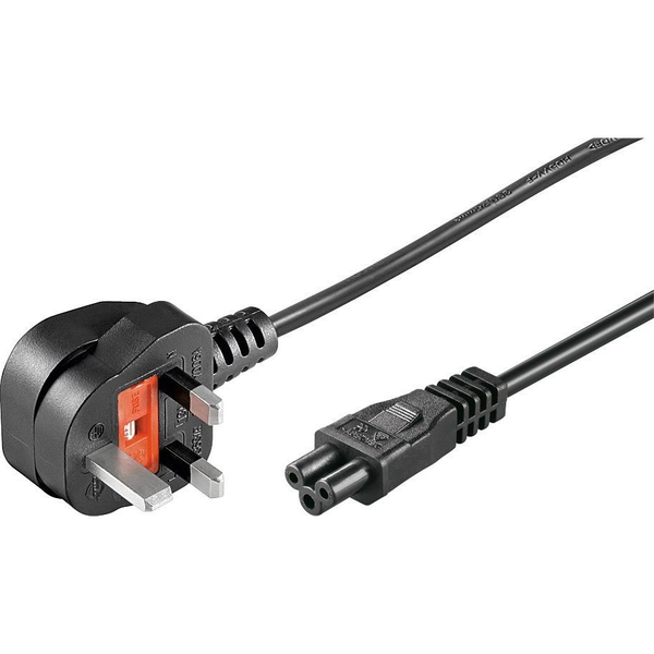 Microconnect PE090805 cavo di alimentazione Nero 0,5 m Spina di alimentazione di tipo G Accoppiatore C5