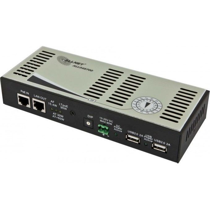 ALLNET 99300 Hálózati Elosztó Fekete (ALL048700)