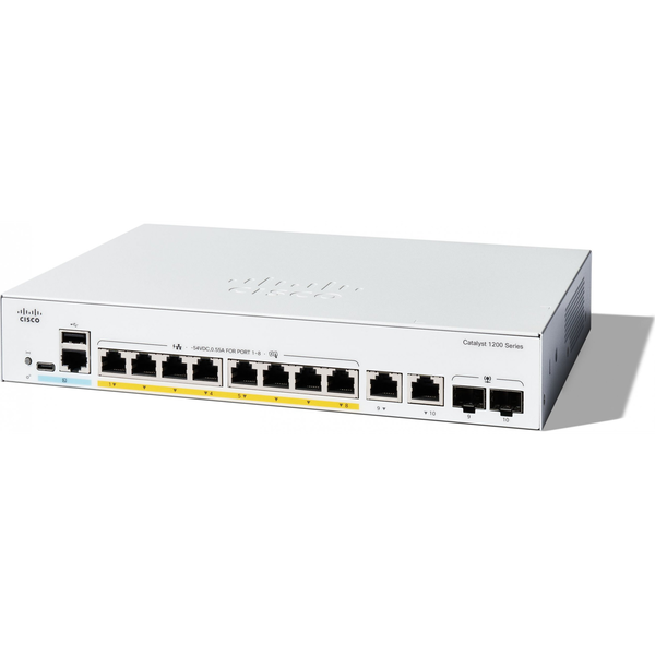 Cisco CATALYST 1200 8-PORT GE POE EXT