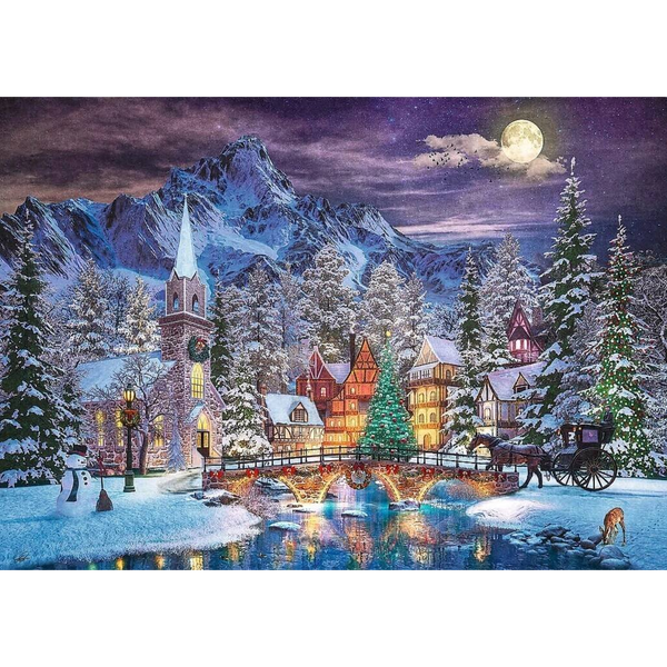 1000 darabos karácsonyi hangulat kirakó Trefl 10629 24633