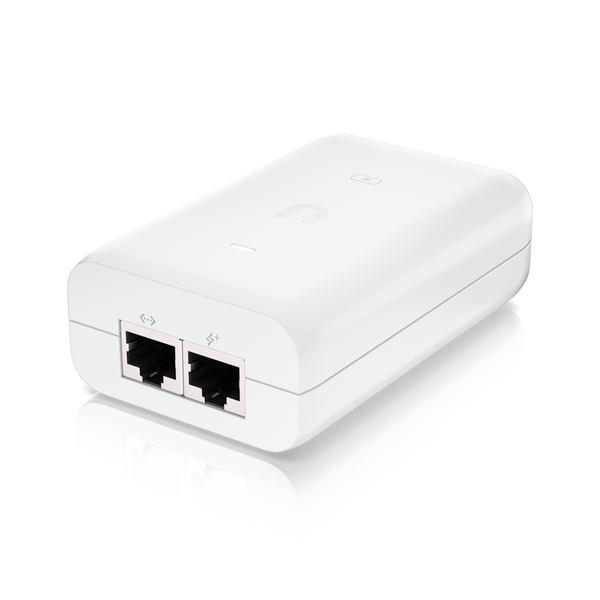UBiQUiTi POE Adapter 2x1000Mbps, 48VDC @ 0.65A -U-POE-AT (U-POE-AT)