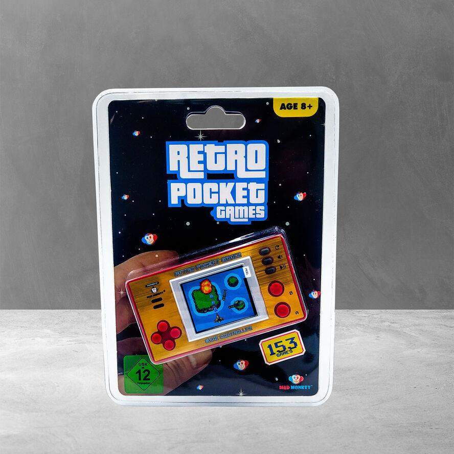 Mad Monkey ORB LCD Arcade Hordozható Retro Játékkonzol 153 játékkal (2000012)