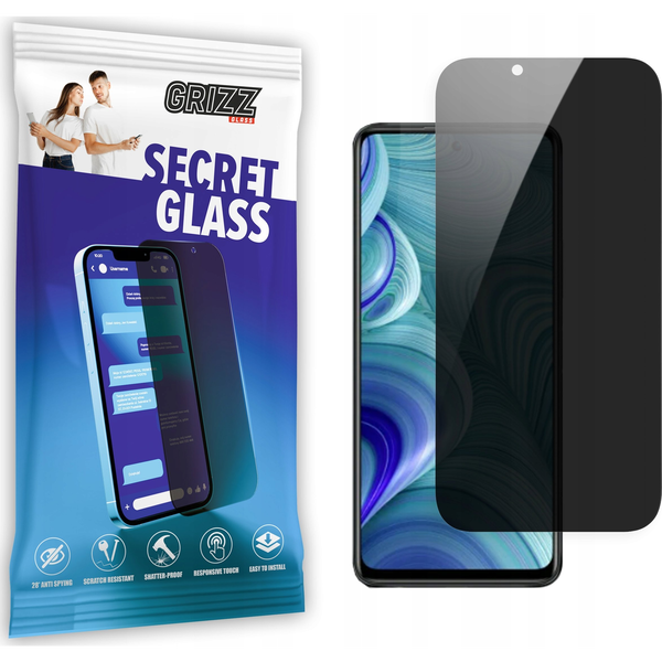  GrizzGlass Szkło prywatyzujące GrizzGlass SecretGlass do Infinix Hot 11s NFC