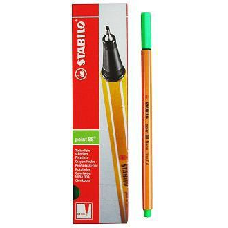 STABILO point 88 tűfilc Zöld 1 db