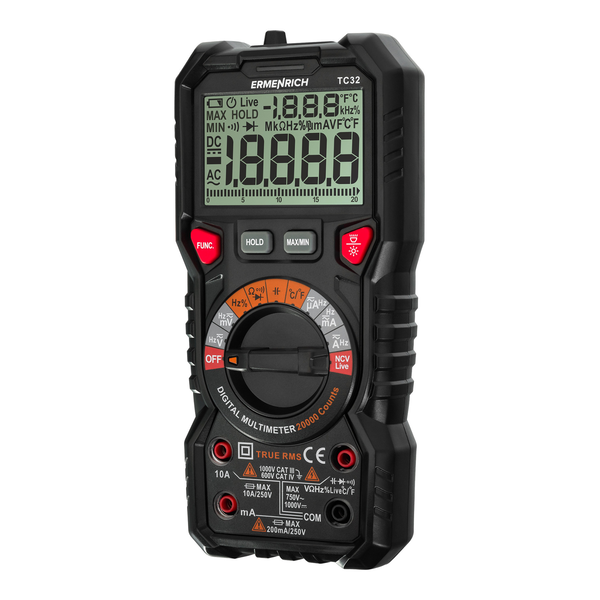 Ermenrich Zing TC32 digitális multiméter (82989)