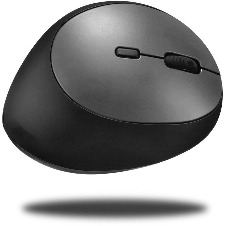 INCA IWM-279G Wireless Vertikális Egér 1600 DPI - Fekete (IWM-279G)