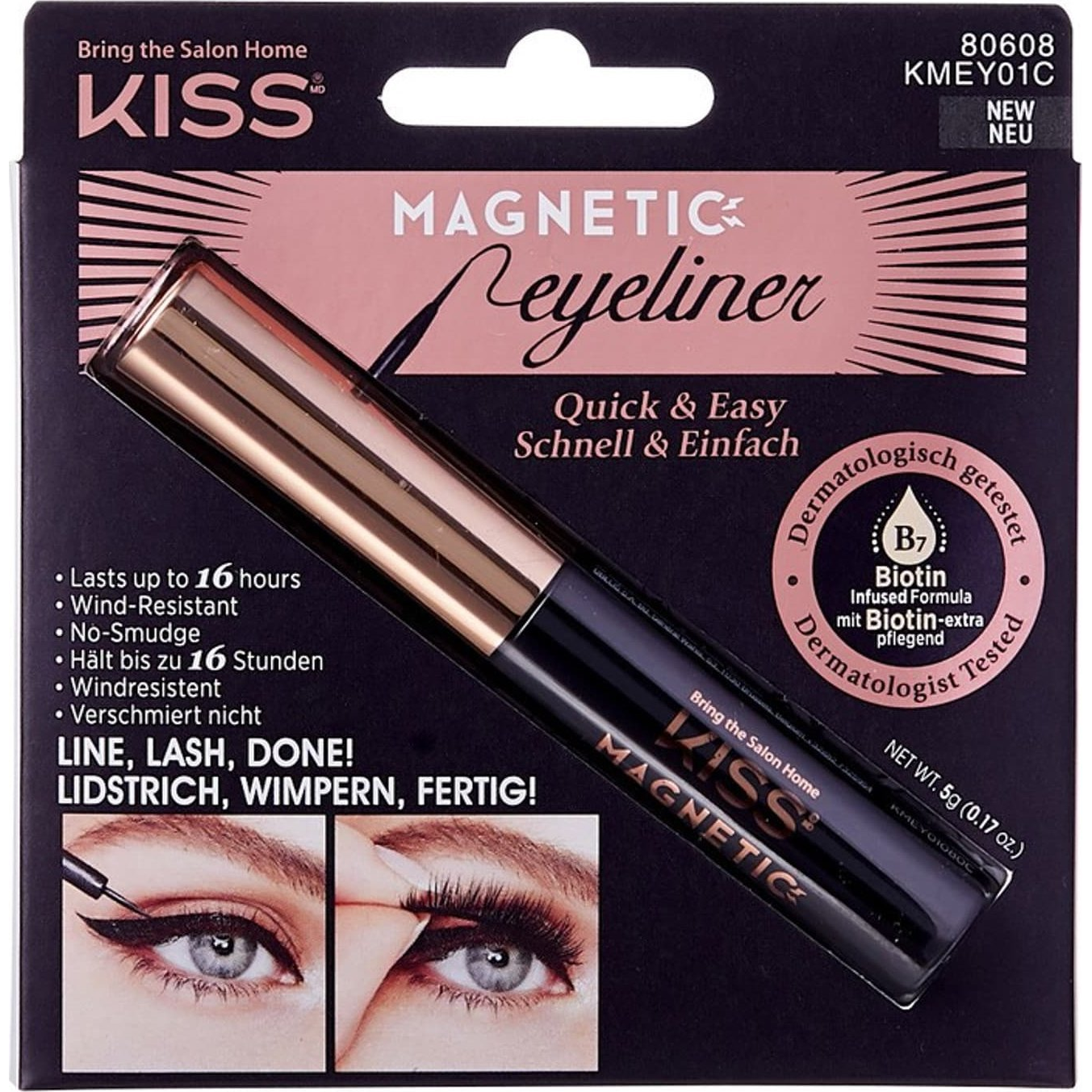 KISS Magnetic Eyeliner - 01 (731509806083)