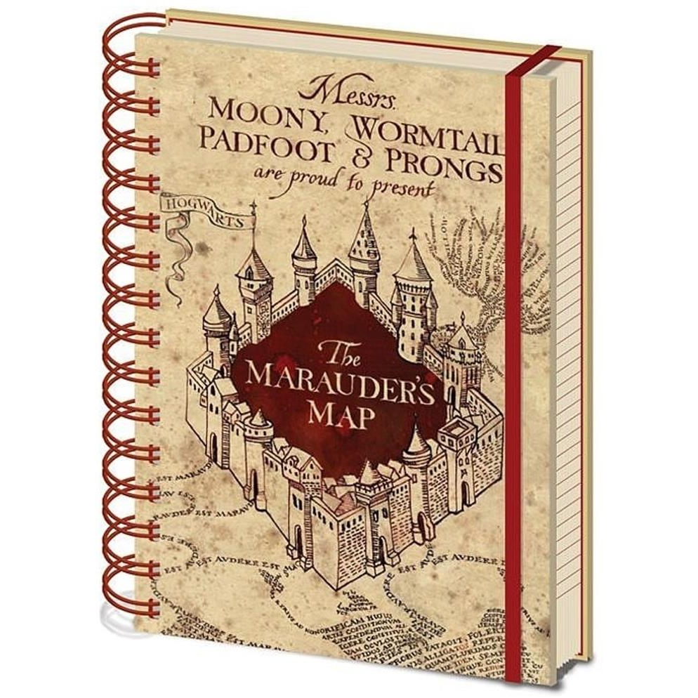 MERCH Harry Potter ring notebook (5051265723253)