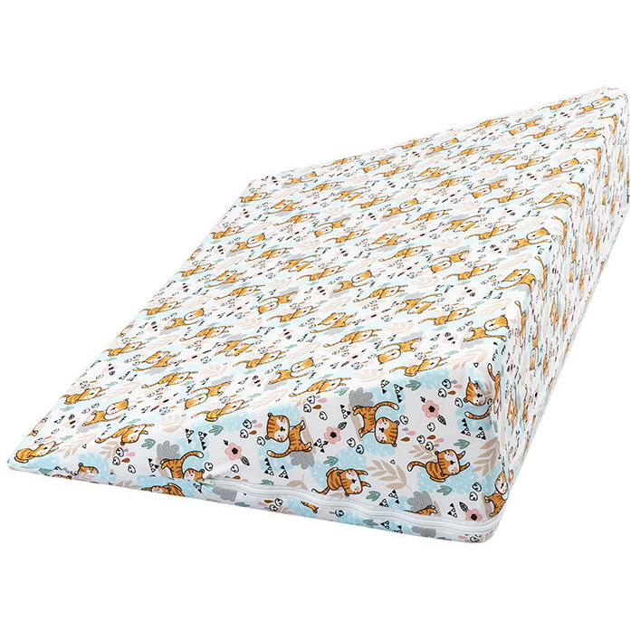 Bellatex huzat - Ék fejtámla 80 × 50 × 20 cm, 407 macskák - elasztán (13220)