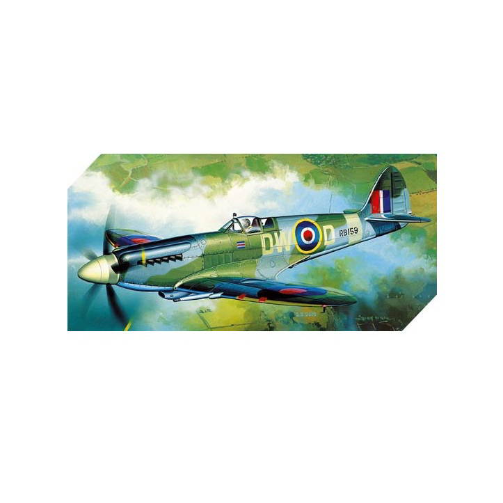 Academy Spitfire Mk XIV vadászrepülőgép műanyag modell (1:72) (MA-12484)