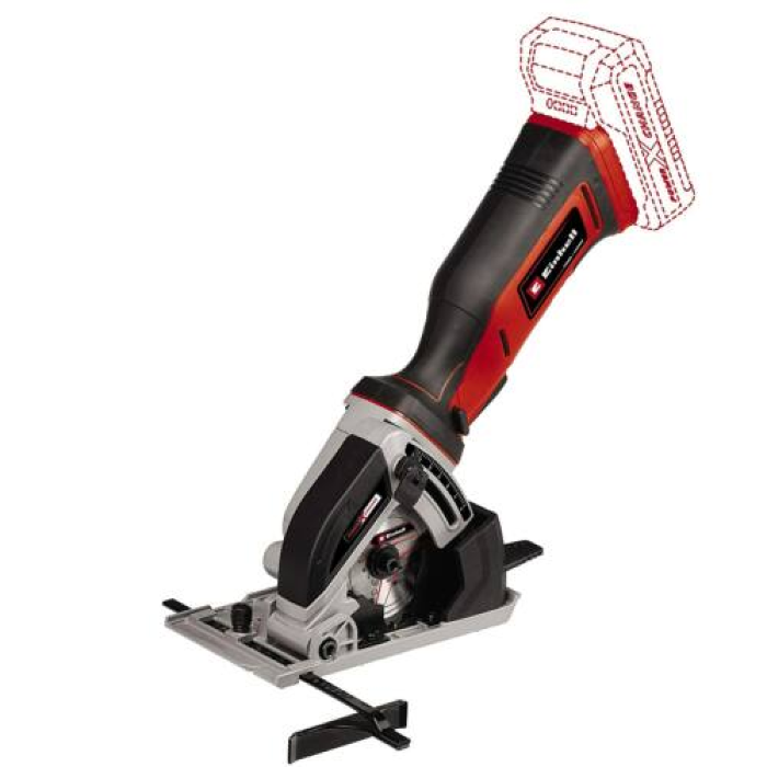 Einhell TE-CS 18/89 Akkumulátoros mini körfűrész (Akku és töltő nélkül) (4331100)