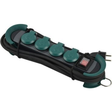 Bachmann 500200 Hálózati elosztó Fekete 1 db (500200)