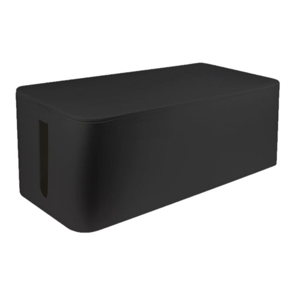 LogiLink KAB0062 organizer per cavi Scatola portacavi Nero 1 pz