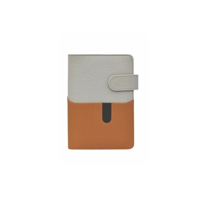 Saturnus 229 M 95 x 171mm Gyűrűs kalendárium betétlapokkal - Szürke/barna (23SM229-001)