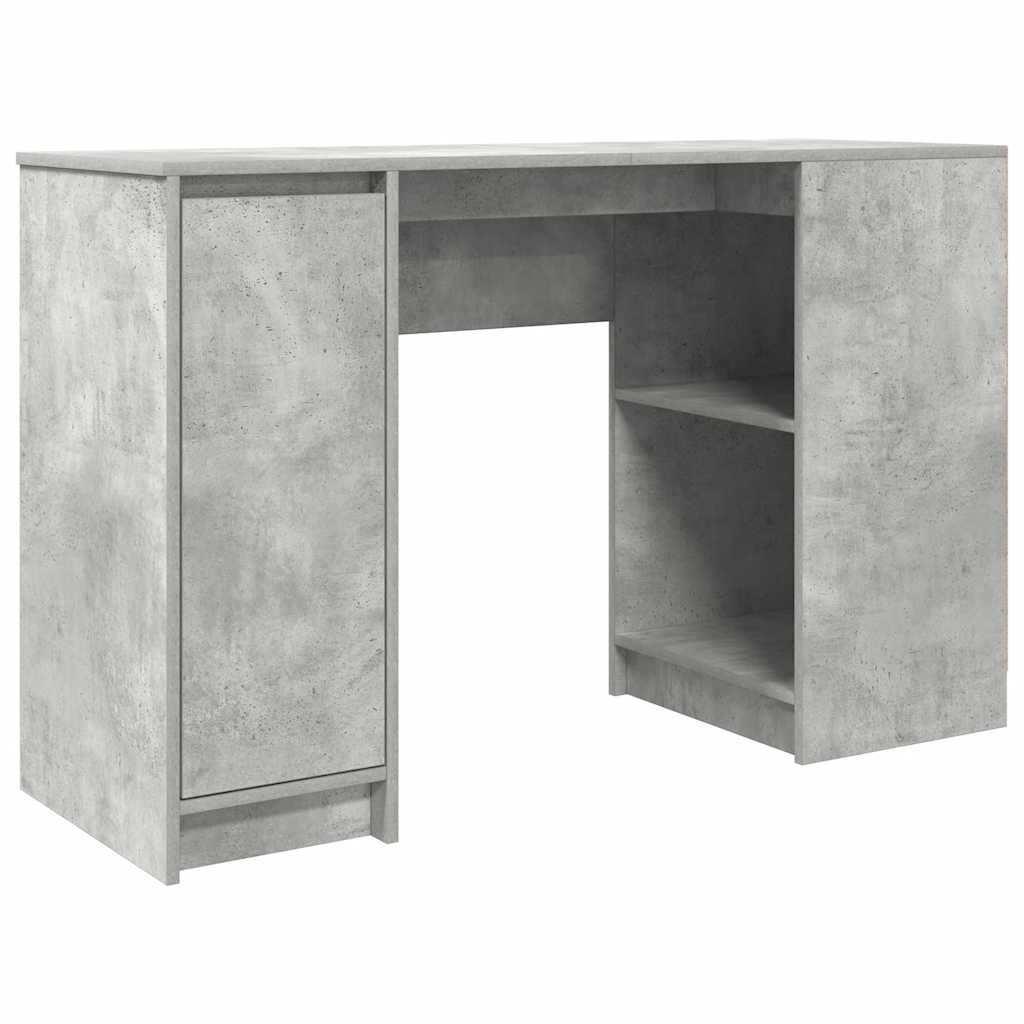 betonszürke forgácslap íróasztal 120x42x76 cm (861817)
