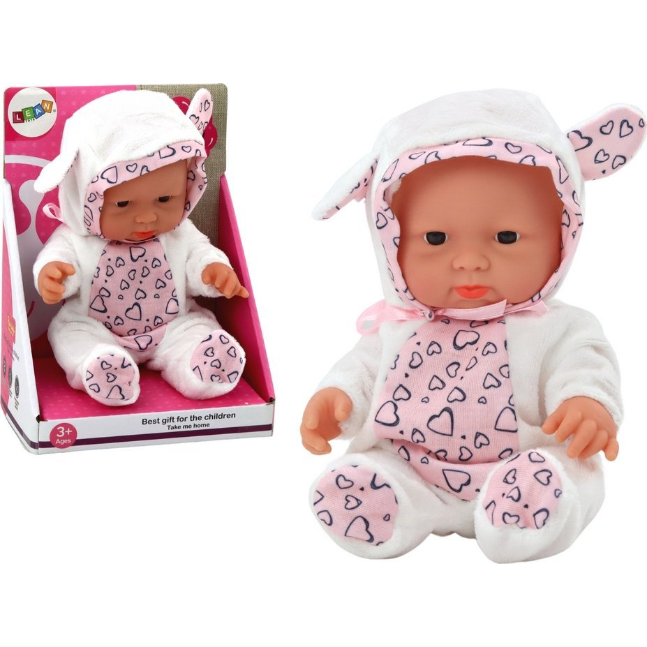 Kis Baba Fehér Ruhában - Sapkával, Masnival (17734)