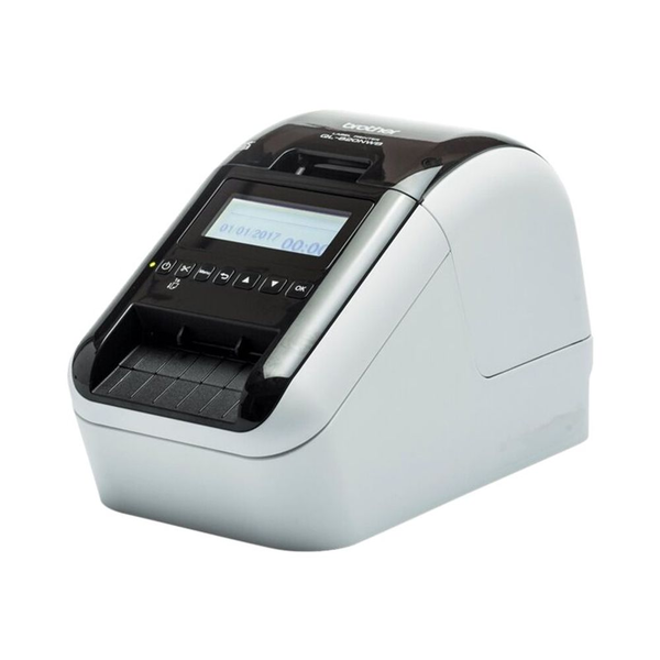 Brother QL-820NWBC принтер за етикети Директен термичен Цвят 300 x 600 DPI 176 мм/сек Жична и безжична Ethernet LAN DK Wi-Fi Bluetooth