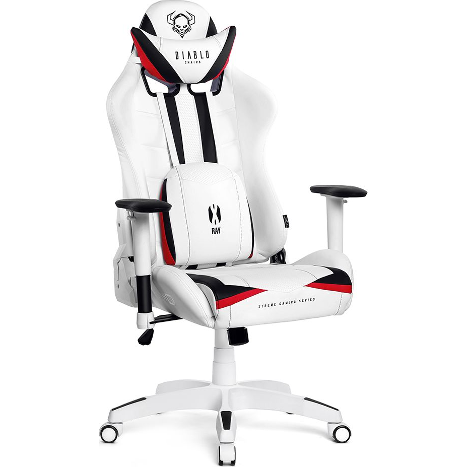Diablo Chairs X-Ray 2.0 King Size Gamer Szék Fehér-Fekete (5902560336122)