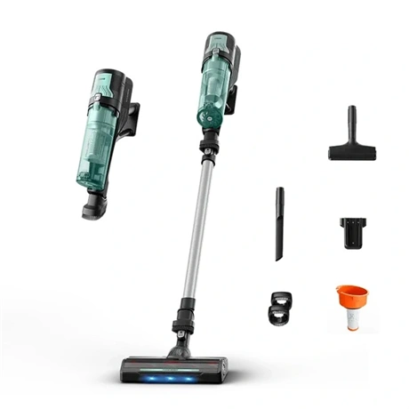 Rowenta RH1832 4-i-1 stavstøvsuger Batteri Dry Poseløs 1 L Grøn